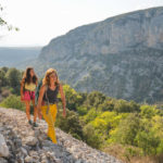 Escalade falaise sud-ardèche grand soleil