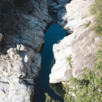 magnifique vasque naturelle rivière Labeaume